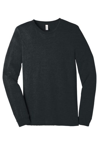 BELLA+CANVAS Unisex Heather CVC Long Sleeve Tee image thumbnail
