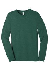 Image of BELLA+CANVAS Unisex Heather CVC Long Sleeve Tee