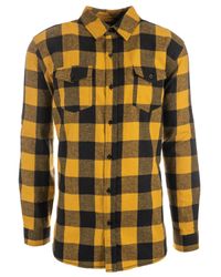 Image of Burnside Men's Plaid Flannel Shirt