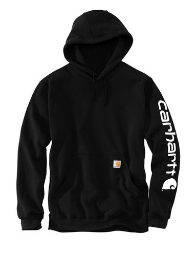 Carhartt Midweight Hooded Logo Sweatshirt image thumbnail