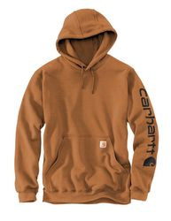 Image of Carhartt Midweight Hooded Logo Sweatshirt