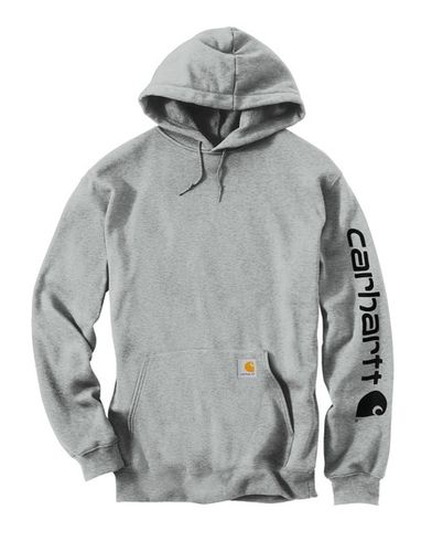 Carhartt Midweight Hooded Logo Sweatshirt image thumbnail