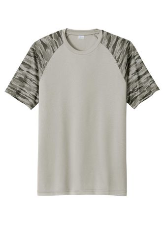 Sport-Tek Drift Camo Colorblock Tee image thumbnail