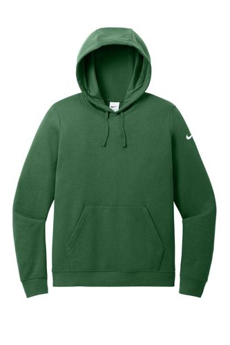 Nike Ladies Club Fleece Sleeve Swoosh Pullover Hoodie image thumbnail