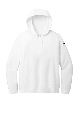 Nike Ladies Club Fleece Sleeve Swoosh Pullover Hoodie image thumbnail