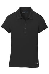 Image of Nike Ladies Dri-FIT Solid Icon Pique Modern Fit Polo