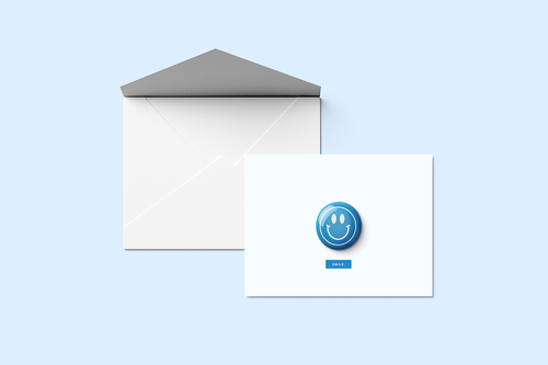 Smile Greeting Cards w/ Envelopes  – Pack of 10 image thumbnail