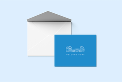 Image of Welsome Home Greeting Cards w/ Envelopes  – Pack of 10