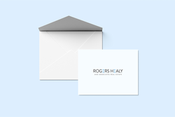Image of Generic White Greeting Cards w/ Envelopes  – Pack of 10