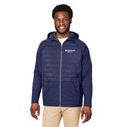 Image of Unisex Hybrid Hooded Jacket