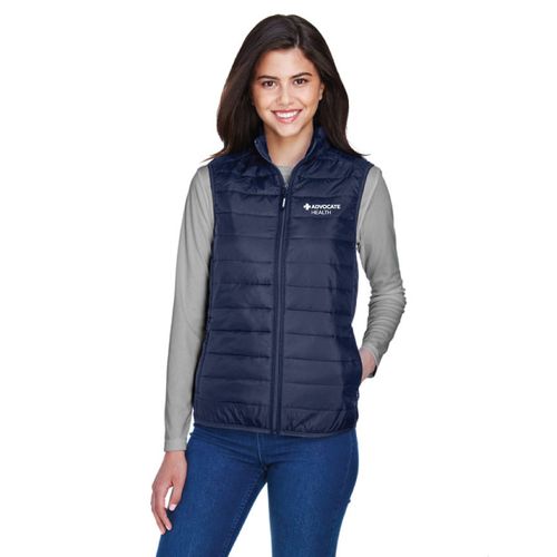 CORE365 Ladies' Packable Puffer Vest image thumbnail