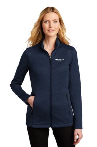 Ladies Collective Striated Fleece Jacket image thumbnail