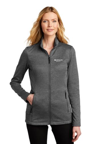 Ladies Collective Striated Fleece Jacket image thumbnail