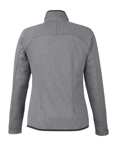 Ladies' Venture Heathered Stripe Full-Zip image thumbnail