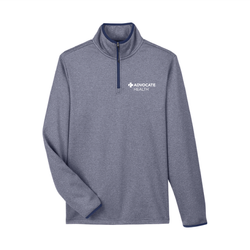Image of Men's Venture Heathered Stripe Quarter-Zip