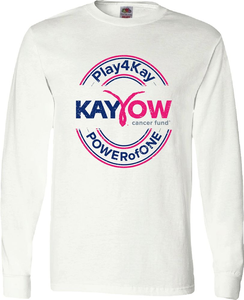 White Long-Sleeve Unisex Tee primary image