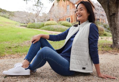 TravisMathew Ladies Cold Bay Vest image thumbnail