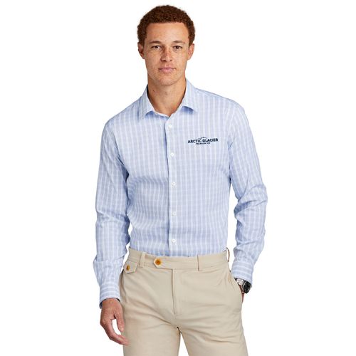 Brooks Brothers® Tech Stretch Patterned Shirt image thumbnail