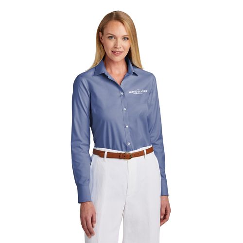 Brooks Brothers® Women's Wrinkle-Free Stretch Pinpoint Shirt image thumbnail