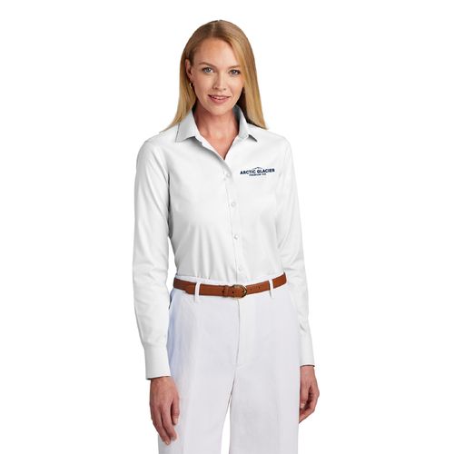 Brooks Brothers® Women's Wrinkle-Free Stretch Pinpoint Shirt image thumbnail