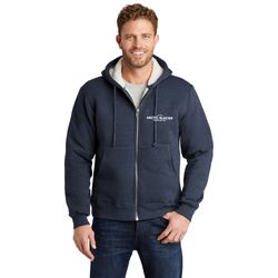 Image of Cornerstone® Men's Heavyweight Sherpa-Lined Hooded Fleece Jacket