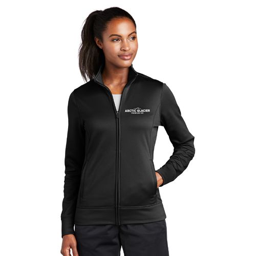 Sport-Tek® Ladies Sport-Wick® Fleece Full-Zip Jacket.   image thumbnail