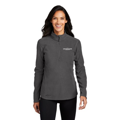 Eddie Bauer Ladies 1/2-Zip Microfleece Jacket  image thumbnail