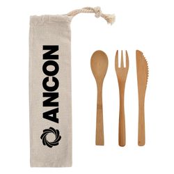 Image of Utensil Set - Bamboo