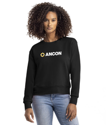 Image of Sweatshirt - Ladies Pullover Sueded Sweatshirt