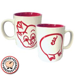 Image of Head/Tails Mr. Pig 15oz Ceramic Mug