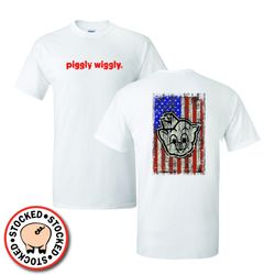 Image of Pig U.S.A. Tee - WHITE