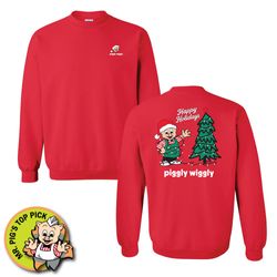 Image of Piggly Wiggly Tis the Season Crewneck Sweatshirt