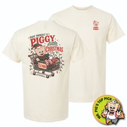Image of Have Yourself a Piggy Little Christmas Tee