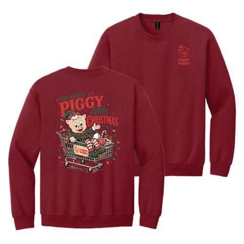 Have Yourself a Piggy Little Christmas Crewneck Sweatshirt image thumbnail