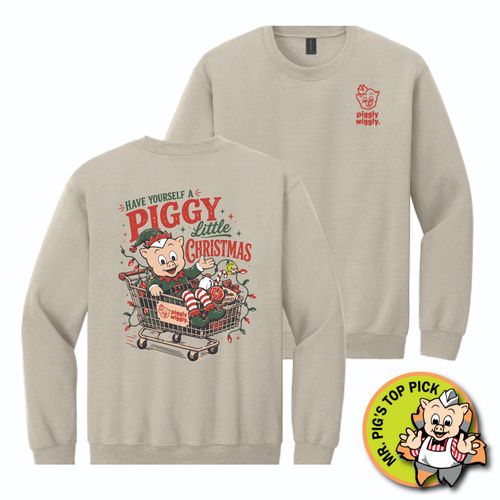 Have Yourself a Piggy Little Christmas Crewneck Sweatshirt image thumbnail