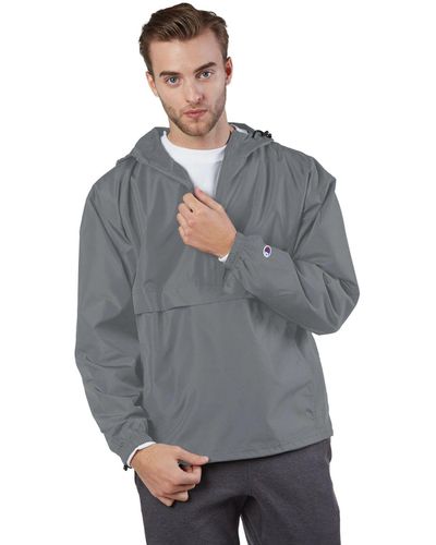 Adult Packable Anorak 1/4 Zip Jacket image thumbnail