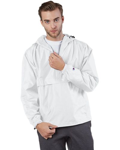 Adult Packable Anorak 1/4 Zip Jacket image thumbnail