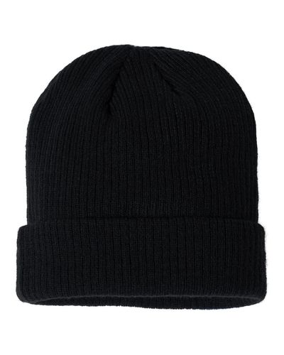 Ribbed Knit Cuffed Beanie - CS4003 image thumbnail