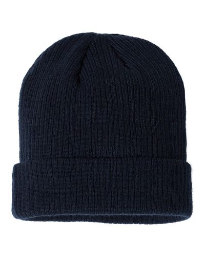 Ribbed Knit Cuffed Beanie - CS4003 image thumbnail