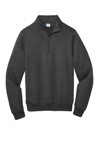 Port & Company Core Fleece 1/4-Zip Pullover Sweatshirt PC78Q image thumbnail