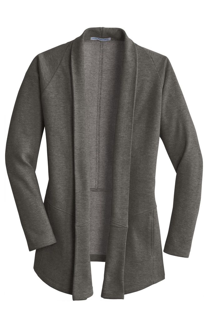 Port Authority Ladies Interlock Cardigan. L807 primary image