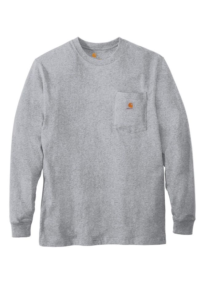 Carhartt Workwear Pocket Long Sleeve T-Shirt. CTK126 primary image