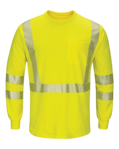 Hi-Visibility Lightweight Long Sleeve T-Shirt - SMK8 image thumbnail