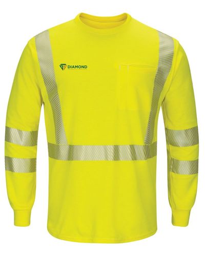 Hi-Visibility Lightweight Long Sleeve T-Shirt - SMK8 image thumbnail