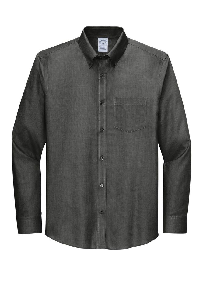 Brooks Brothers Wrinkle-Free Stretch Nailhead Shirt primary image