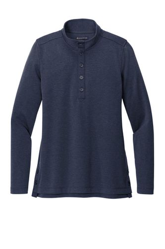 Brooks Brothers Women's Mid-Layer Stretch 1/2-Button image thumbnail