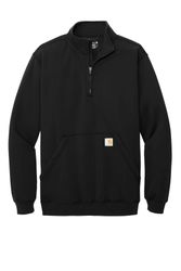 Image of Carhartt Midweight 1/4-Zip Mock Neck Sweatshirt