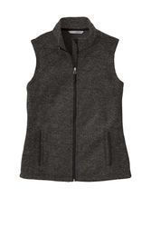 Image of Port Authority Ladies Sweater Fleece Vest