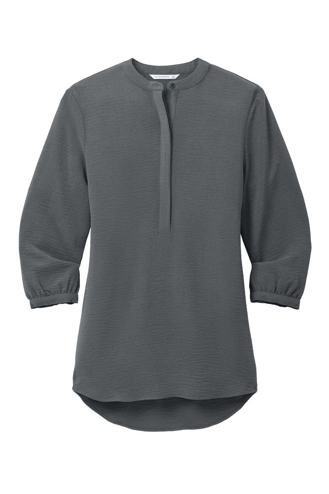 Port Authority Ladies 3/4-Sleeve Textured Crepe Tunic primary image