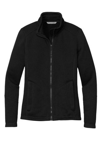Port Authority Ladies Arc Sweater Fleece Jacket image thumbnail